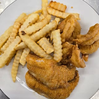Combo - 3 Shrimp, 1 Fish