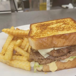Fat Turkey Cheese burger