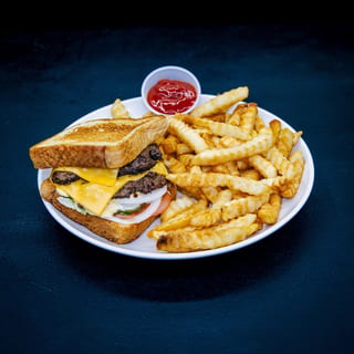 Fat Cheese Burger Combo
